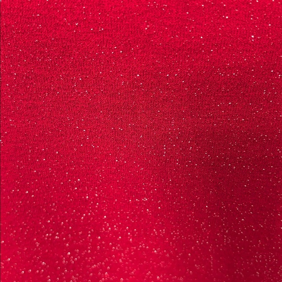 Red Sparkly Sleeveless Top NWT Size XL - Picture 2 of 9